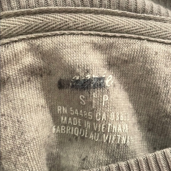 Aerie Gray Animal Print Sweatshirt - Picture 2 of 5